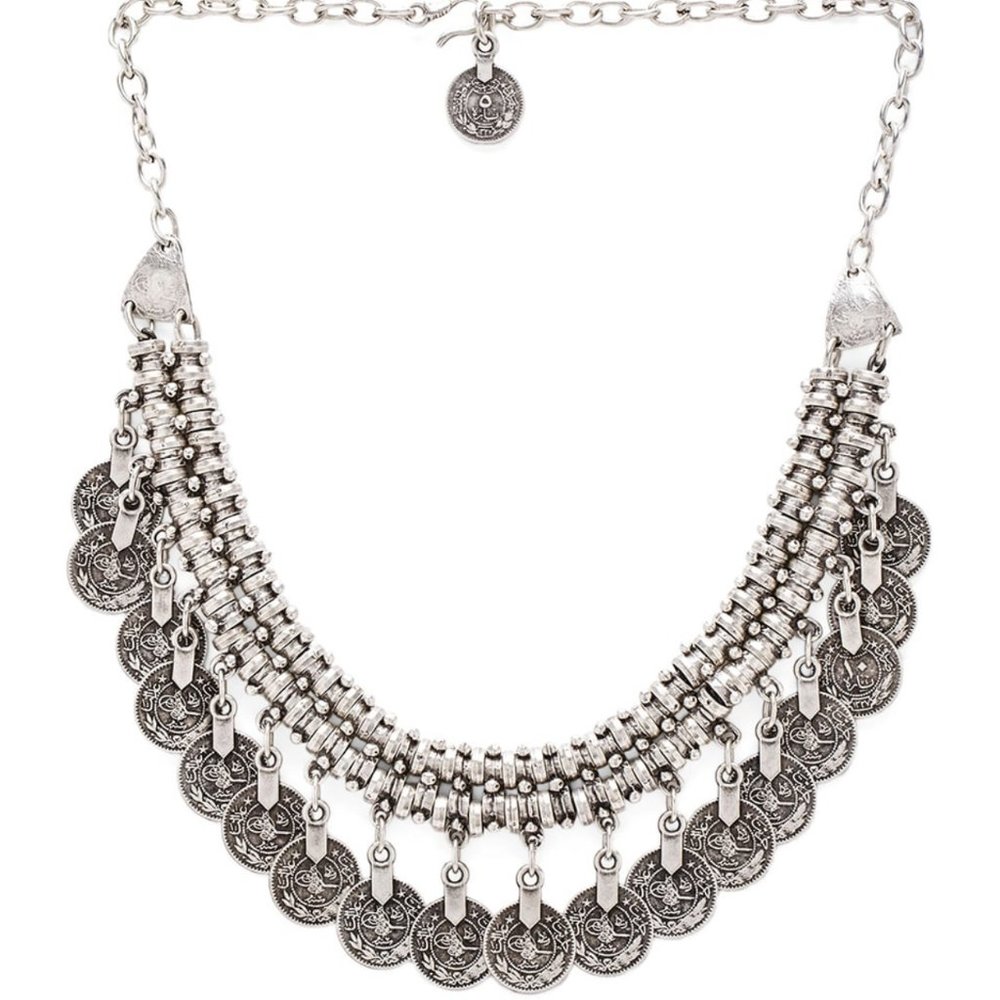 Natalie B Jewelry Priceless Necklace in Silver